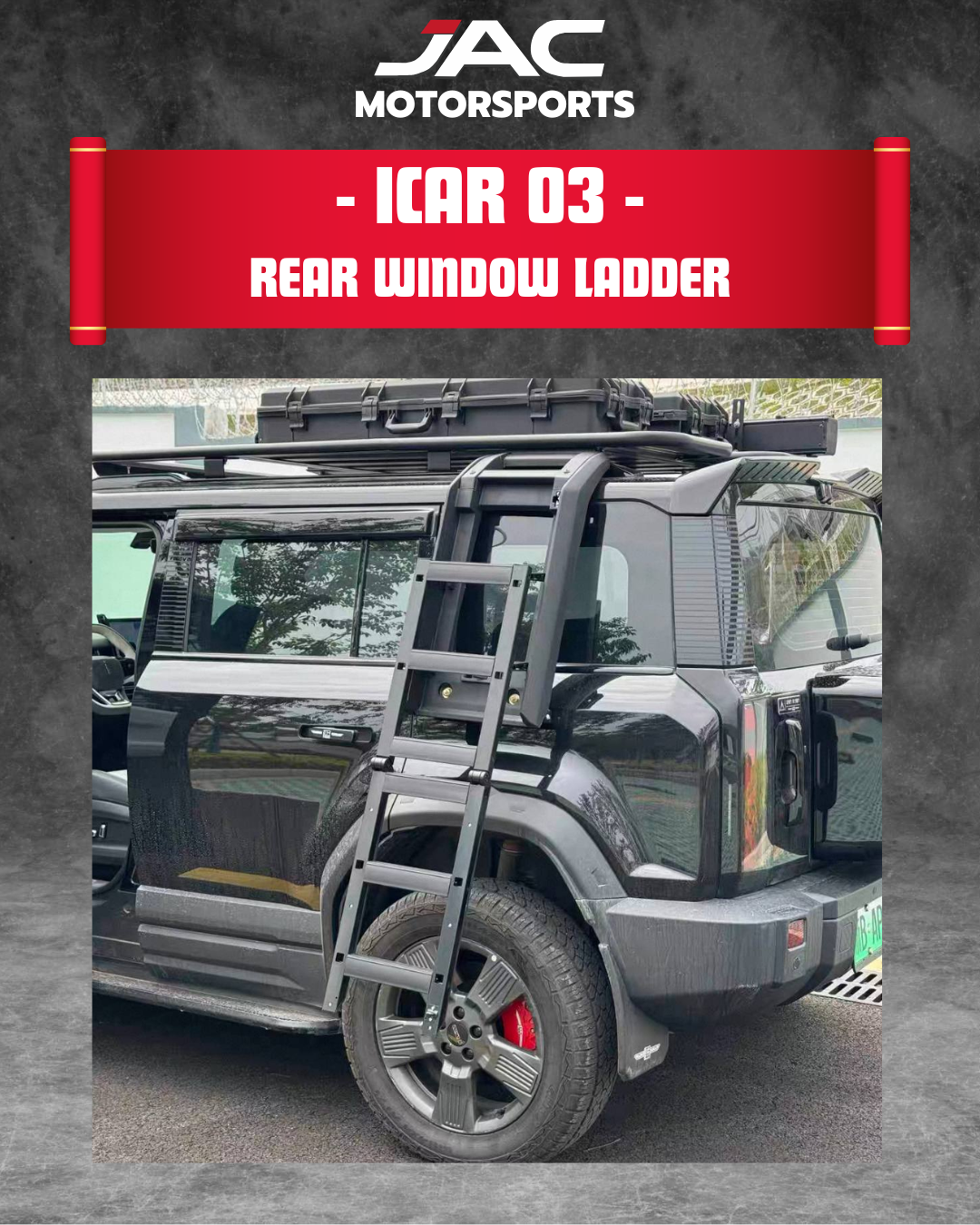 ICAR 03 REAR WINDOW LADDER