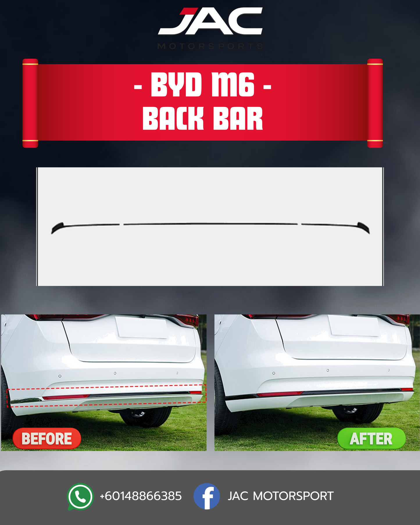 BYD M6 BLACK WARRIOR KIT