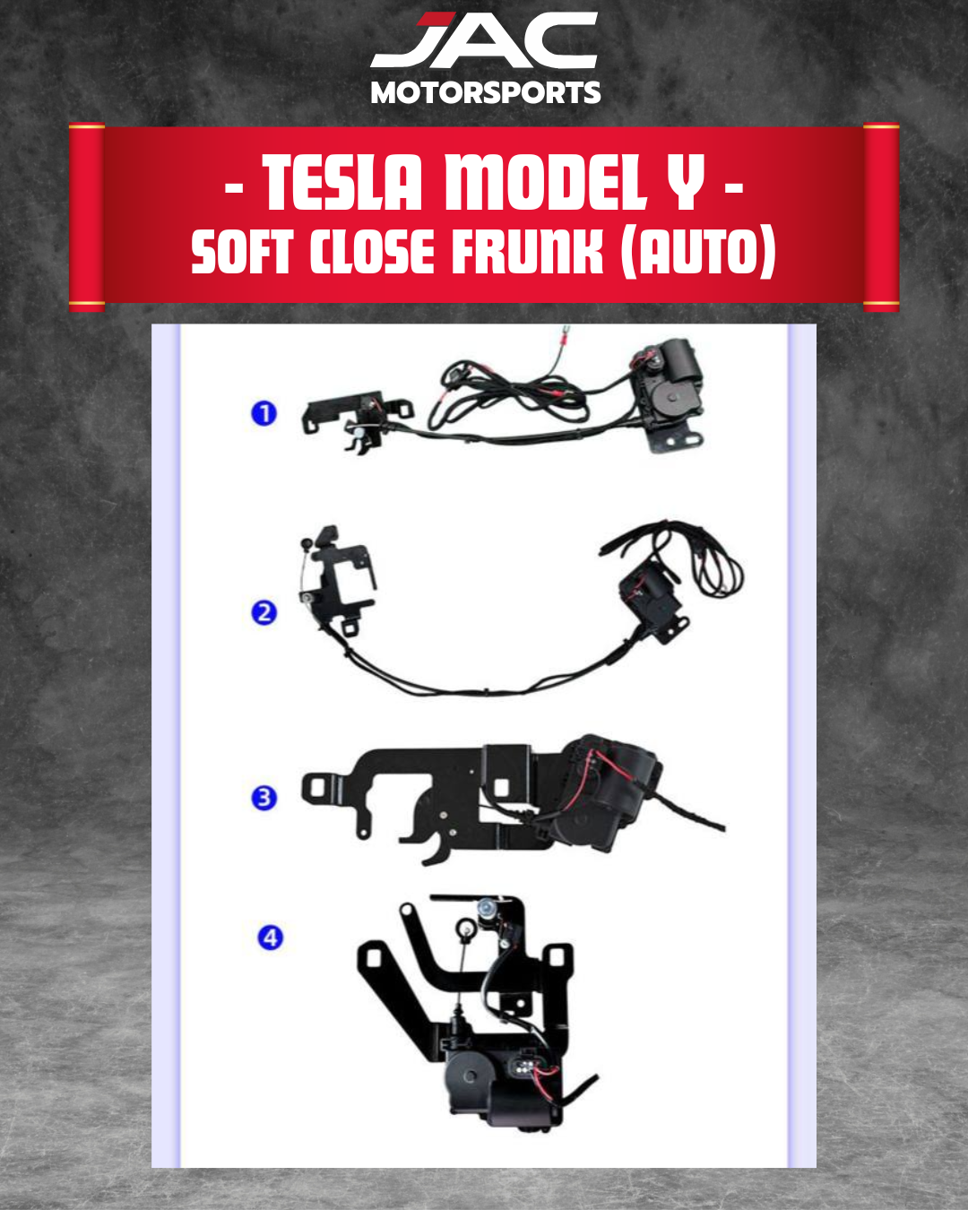 TESLA MODEL Y SOFT CLOSE FRUNK