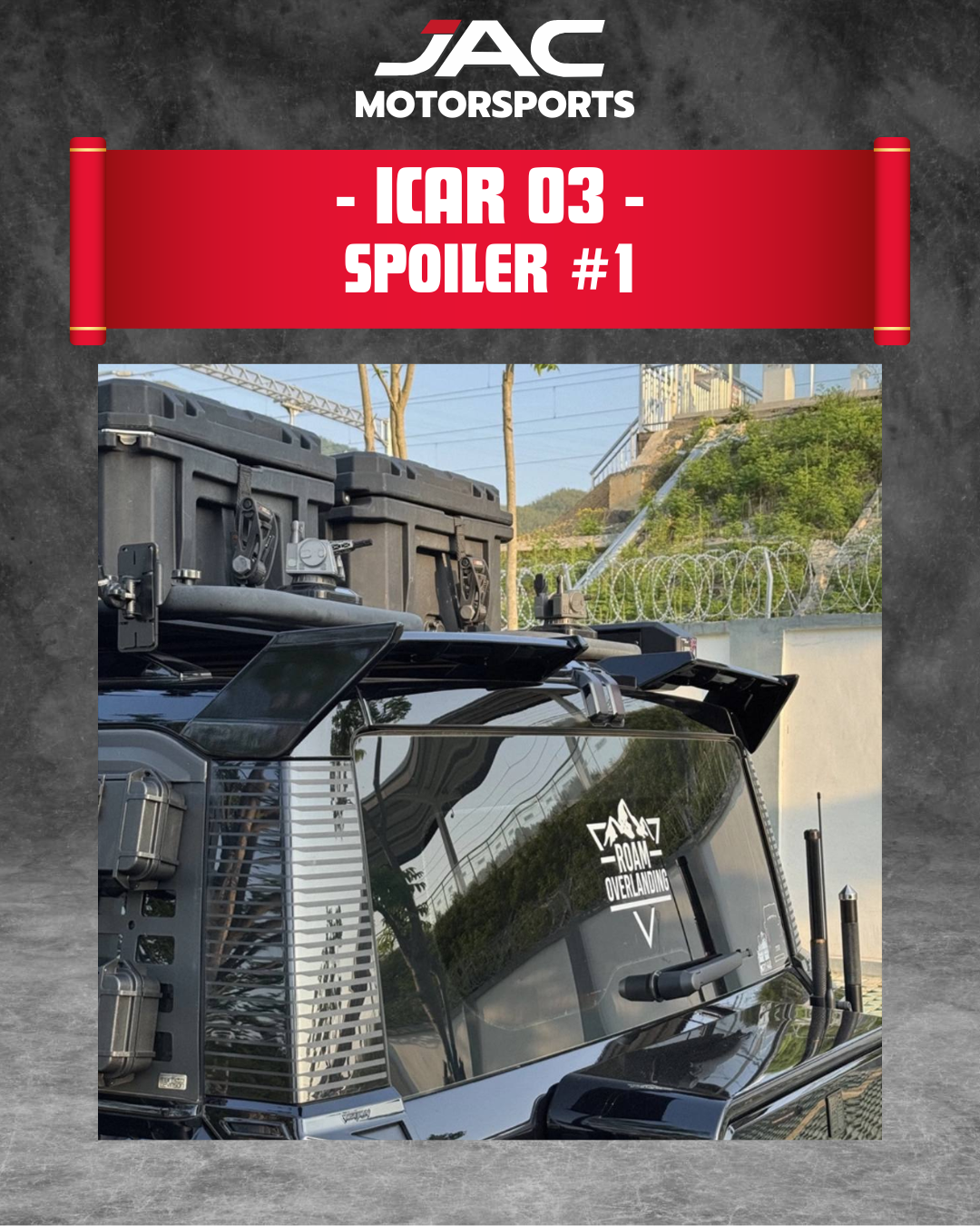 ICAR 03 SPOILER #1