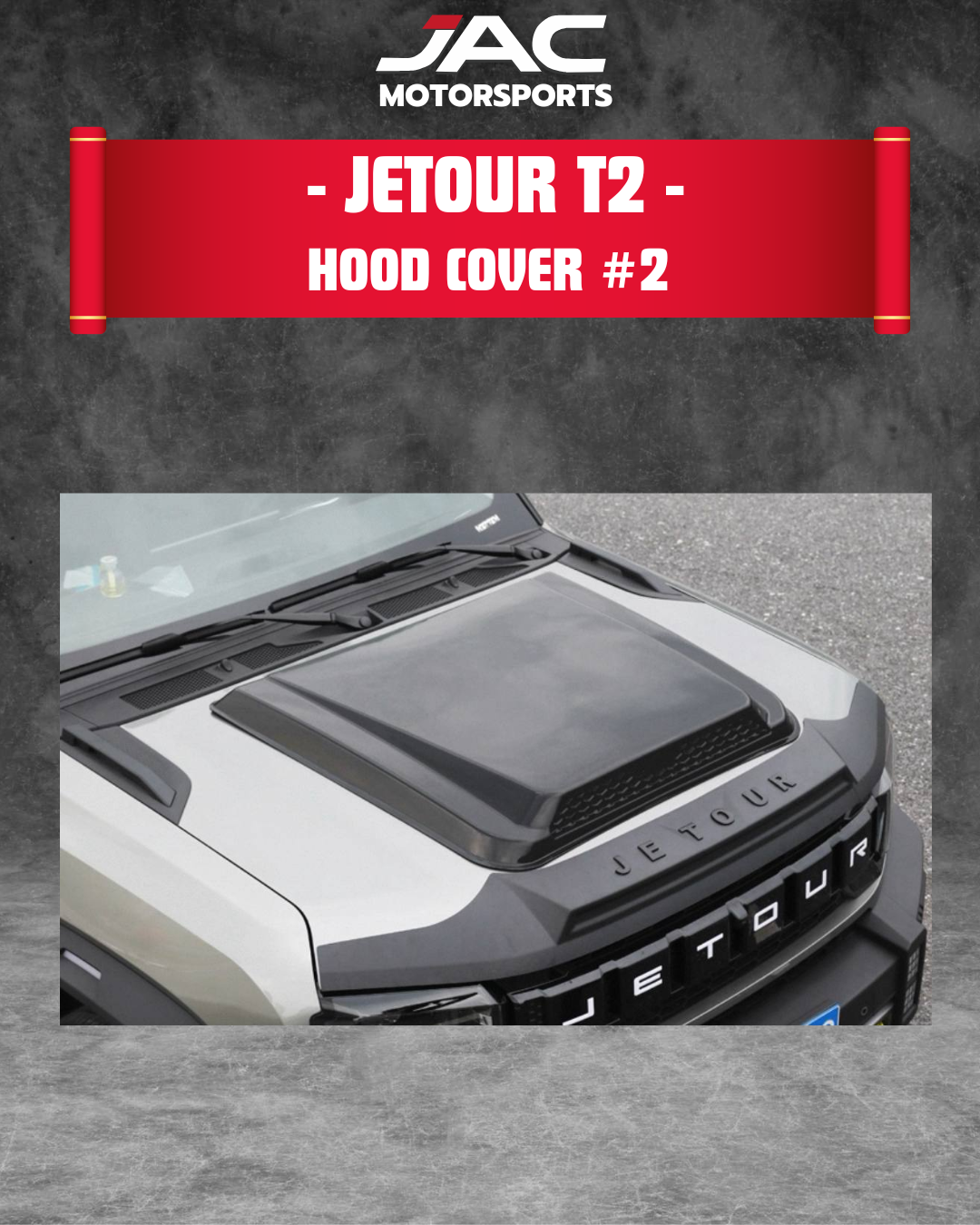 JETOUR T2 HOOD COVER