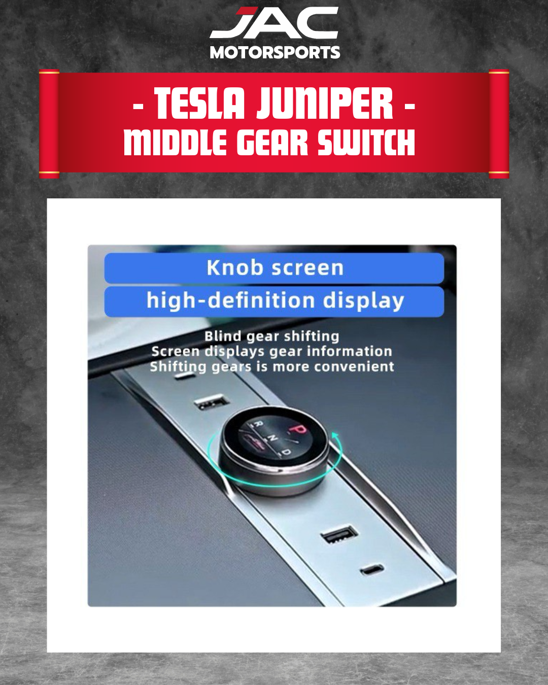 TESLA JUNIPER MIDDLE GEAR SWITCH DOCK