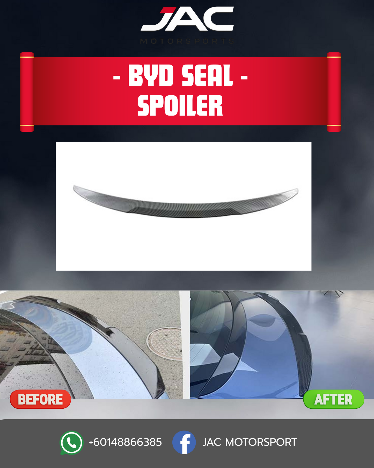 BYD SEAL SPOILER