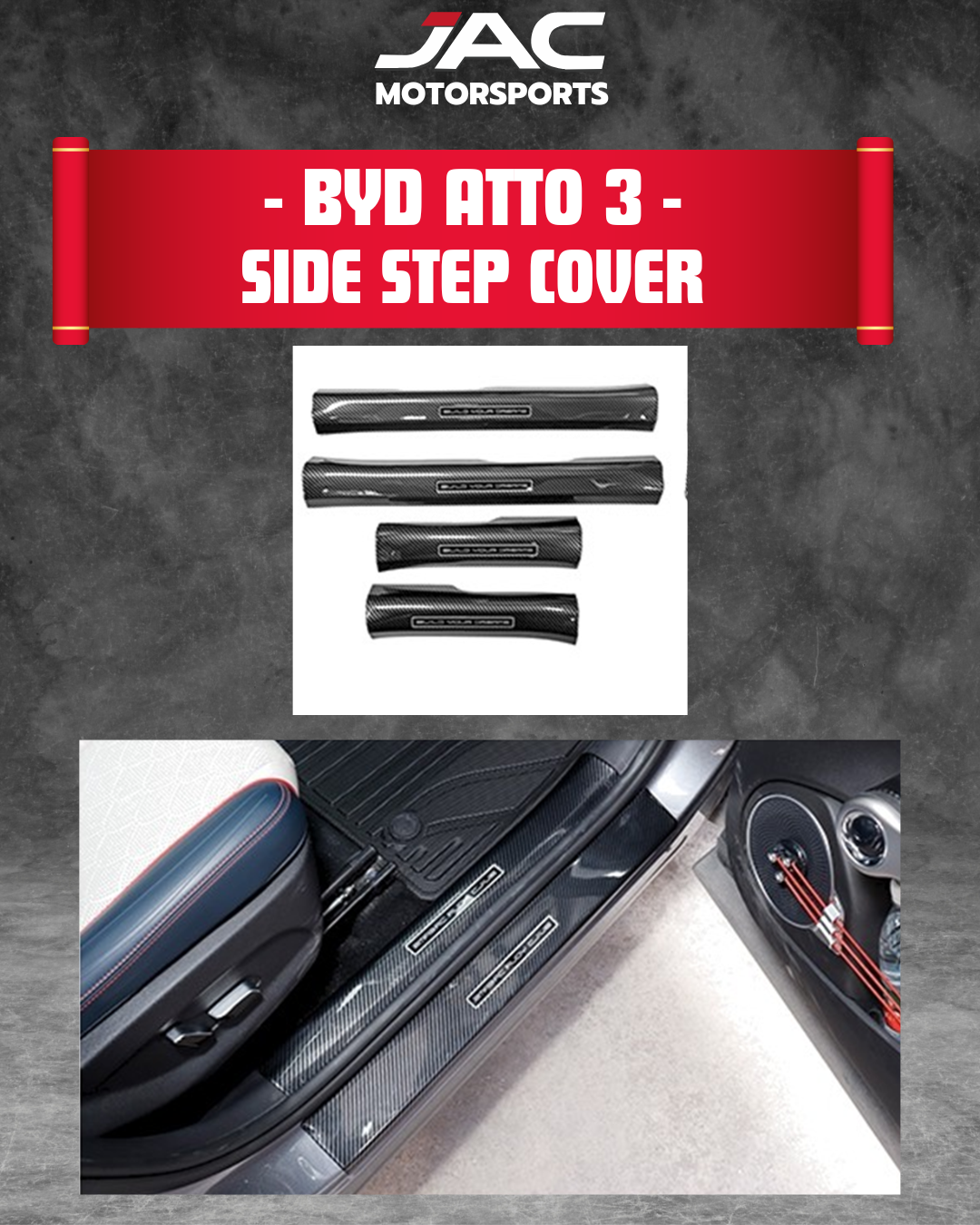 BYD ATTO 3 SIDE STEP COVER
