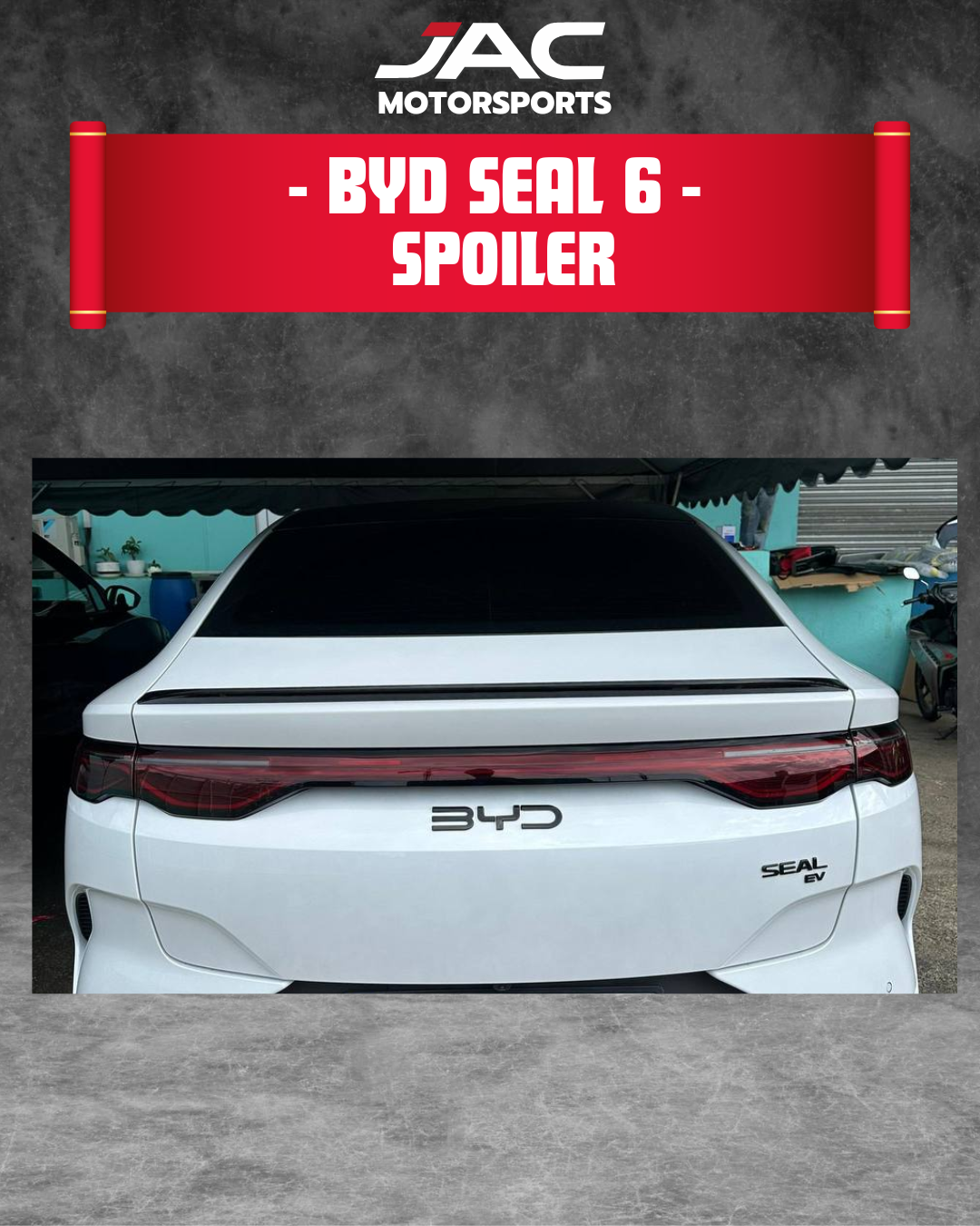 BYD SEAL 6 SPOILER