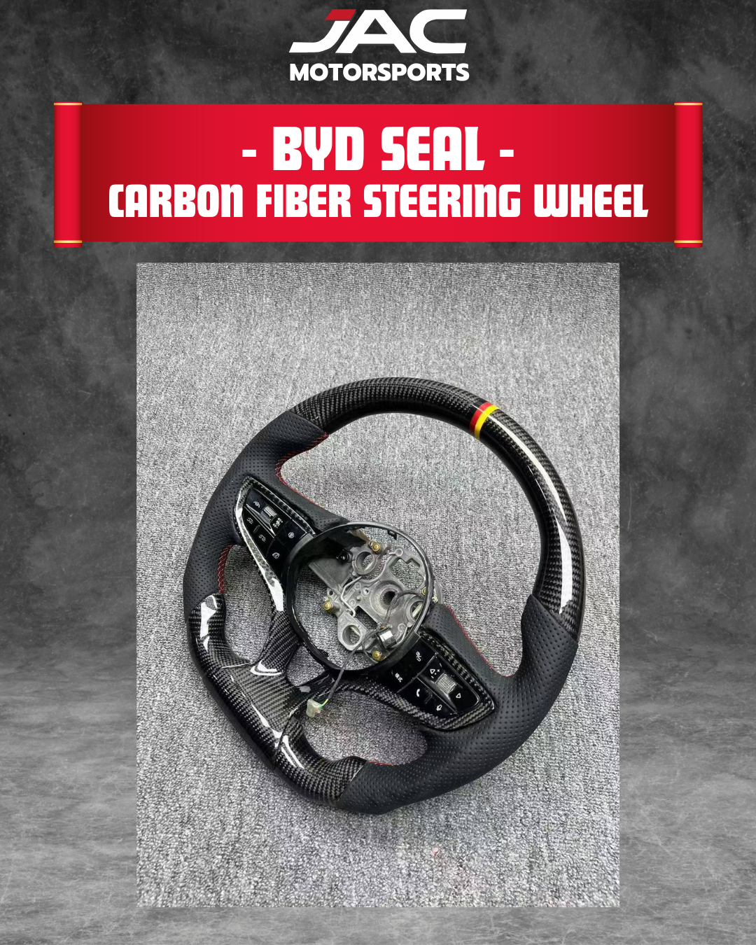 BYD SEAL CARBON FIBER STEERING