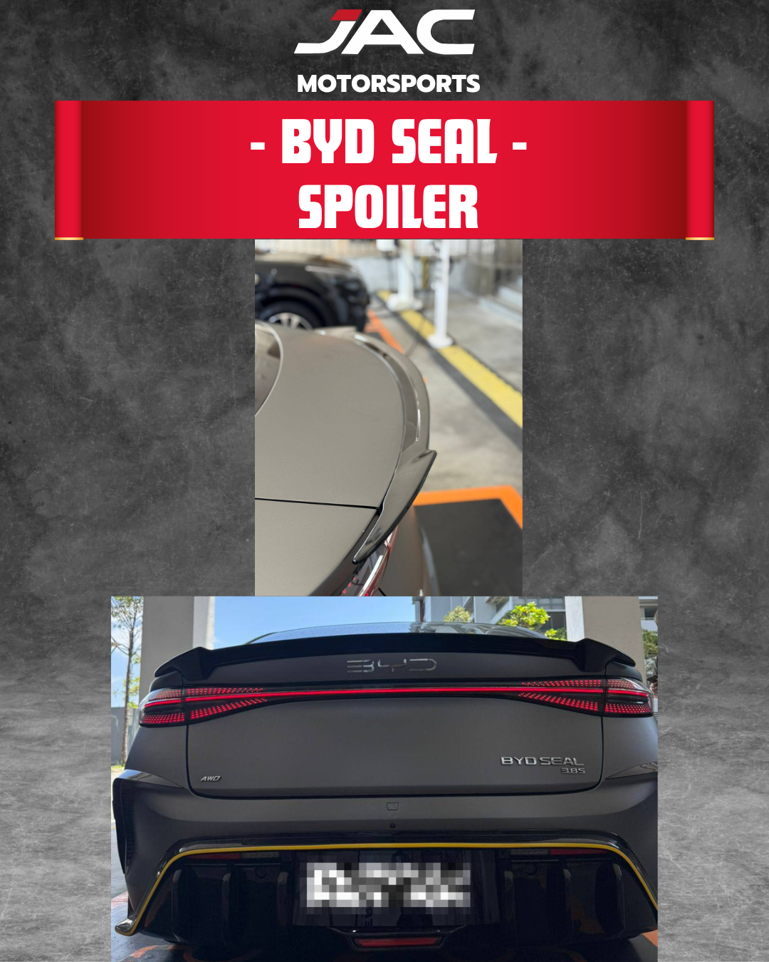 BYD SEAL SPOILER