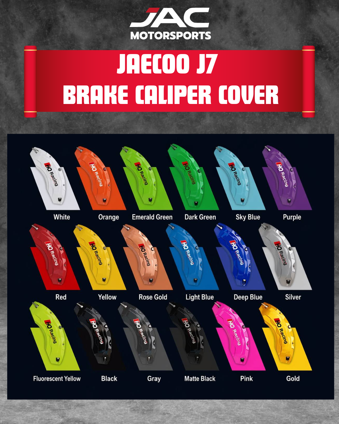 JAECOO J7 BRAKE CALIPER COVER