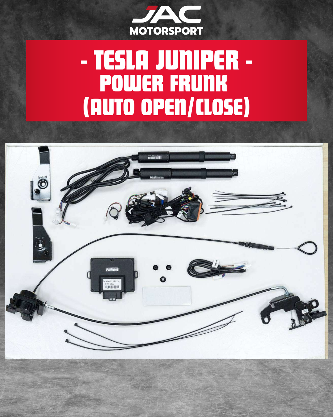 TESLA JUNIPER POWER FRUNK