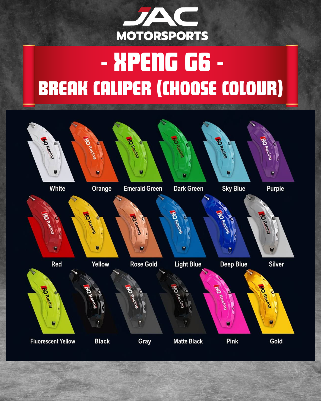 XPENG G6 BRAKE CALIPER COVER