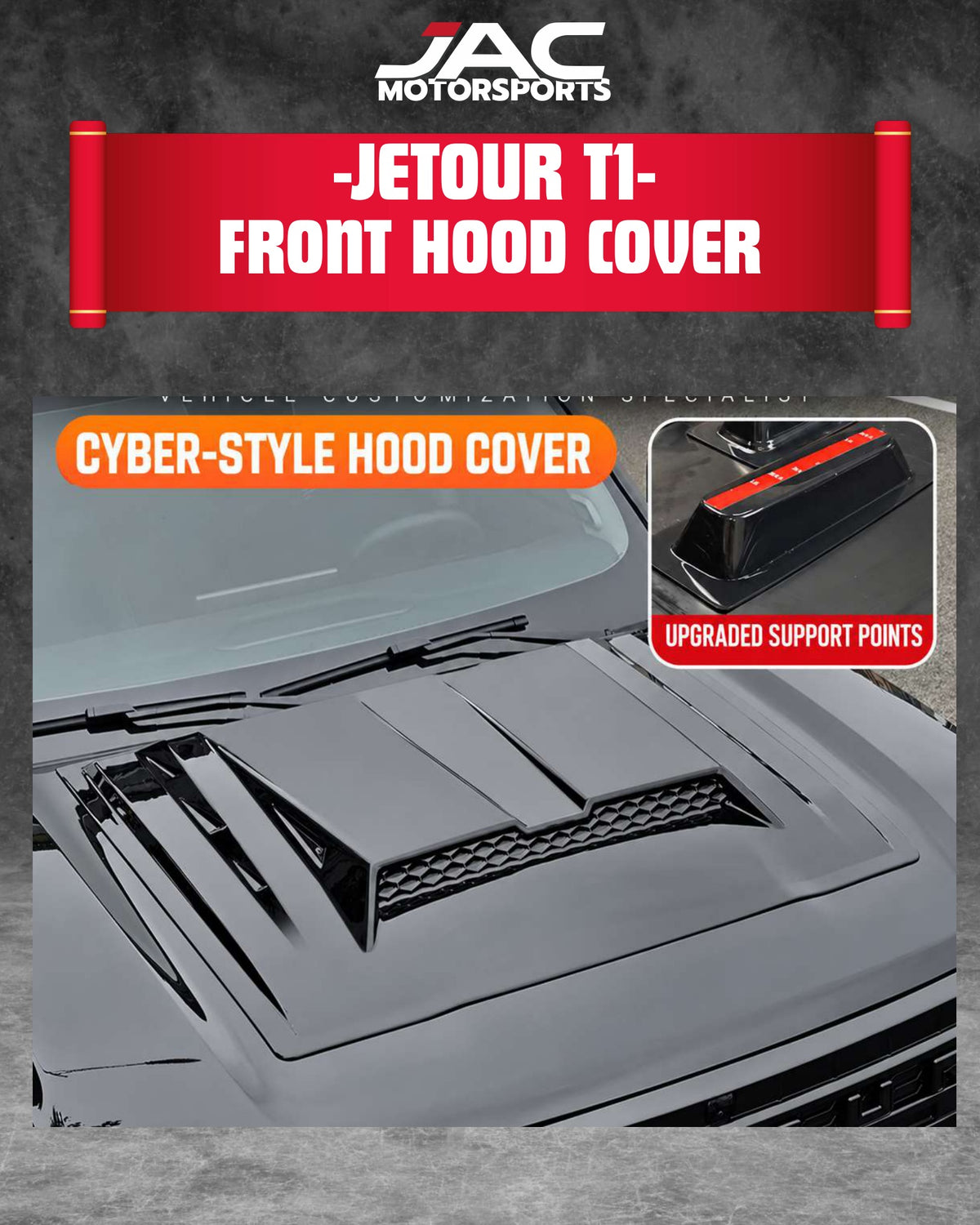 JETOUR T1 HOOD COVER (MATTE/GLOSSY) full catalog page