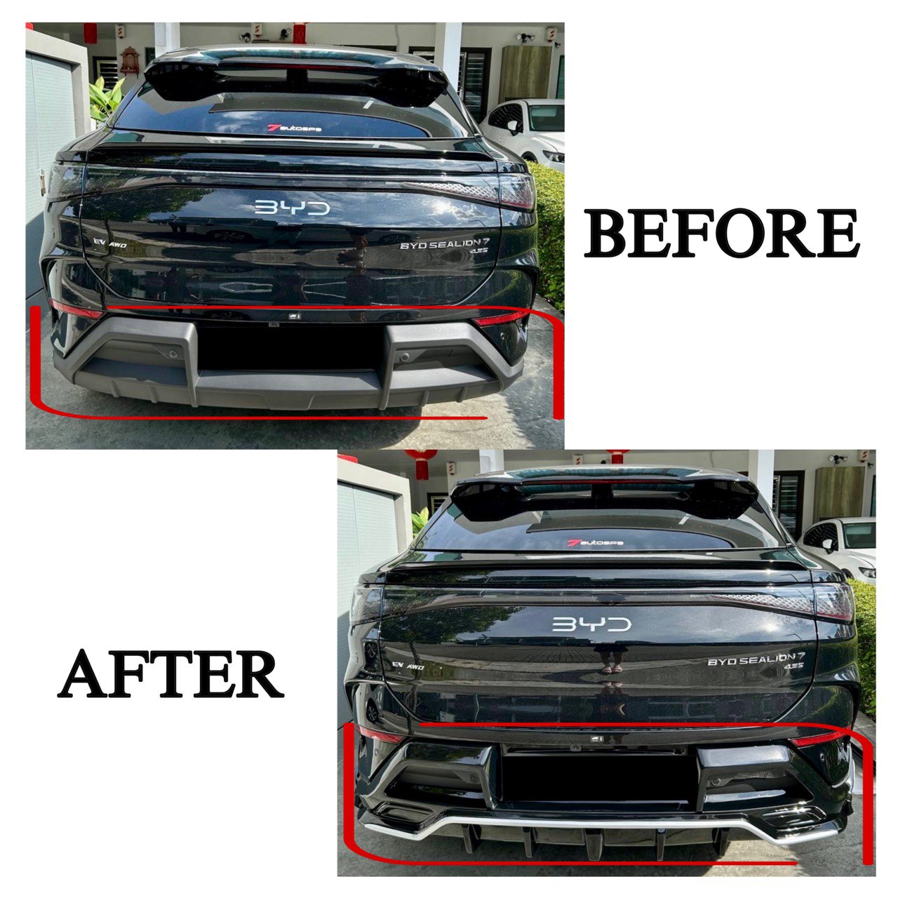 BYD SEALION 7 BODYKIT #1 (WITH PAINT)