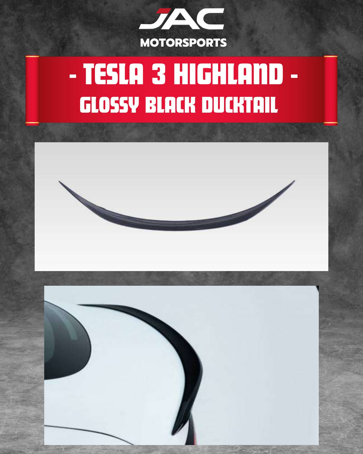 TESLA MODEL 3 2024+ DUCKTAIL - YOFER full catalog page