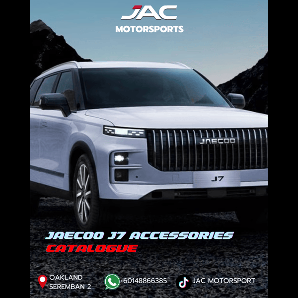 JAECOO J7 CATALOG