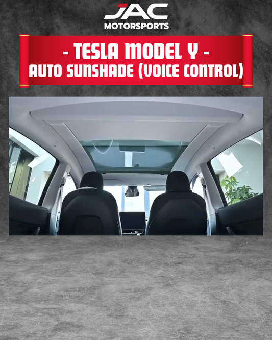 TESLA MODEL Y AUTO SUNSHADE (VOICE CONTROL)