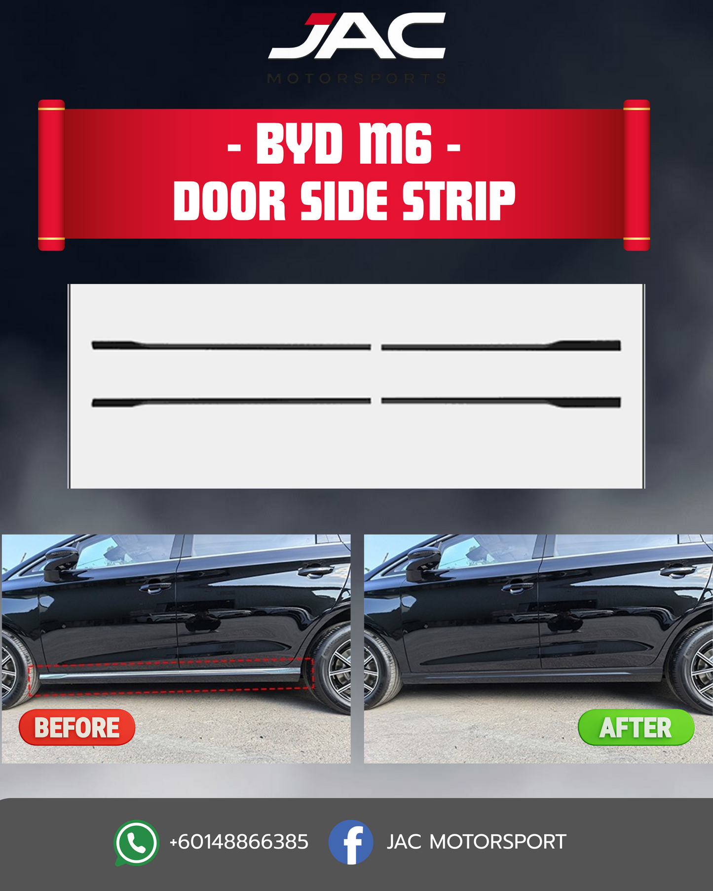 BYD M6 BLACK WARRIOR KIT