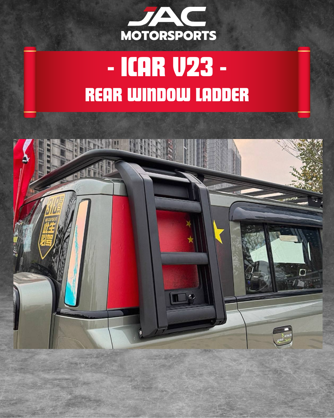 ICAR V23 REAR WINDOW LADDER