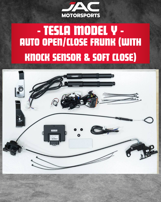 AUTO OPEN/CLOSE FRUNK (WITH KNOCK OPEN SENSOR & SOFT CLOSE FRUNK)