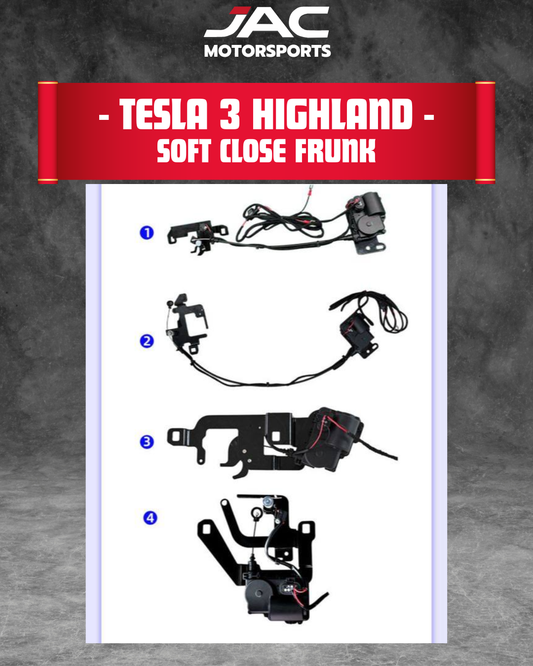 TESLA HIGHLAND SOFT CLOSE FRUNK