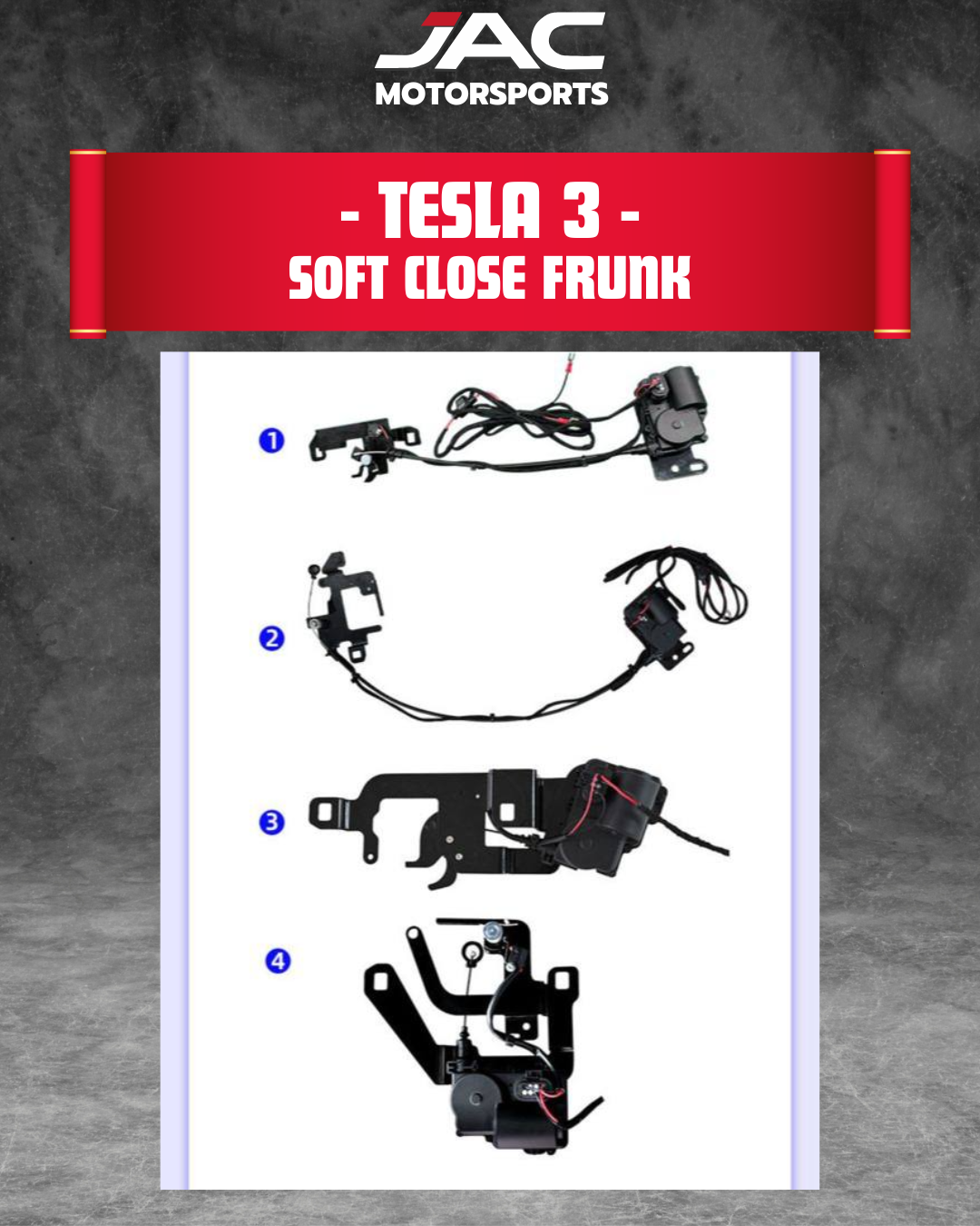 TESLA MODEL 3 SOFT CLOSE FRUNK