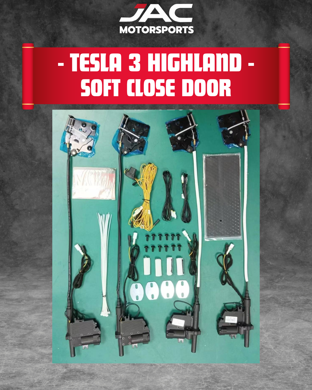 TESLA HIGHLAND SOFT CLOSE DOOR