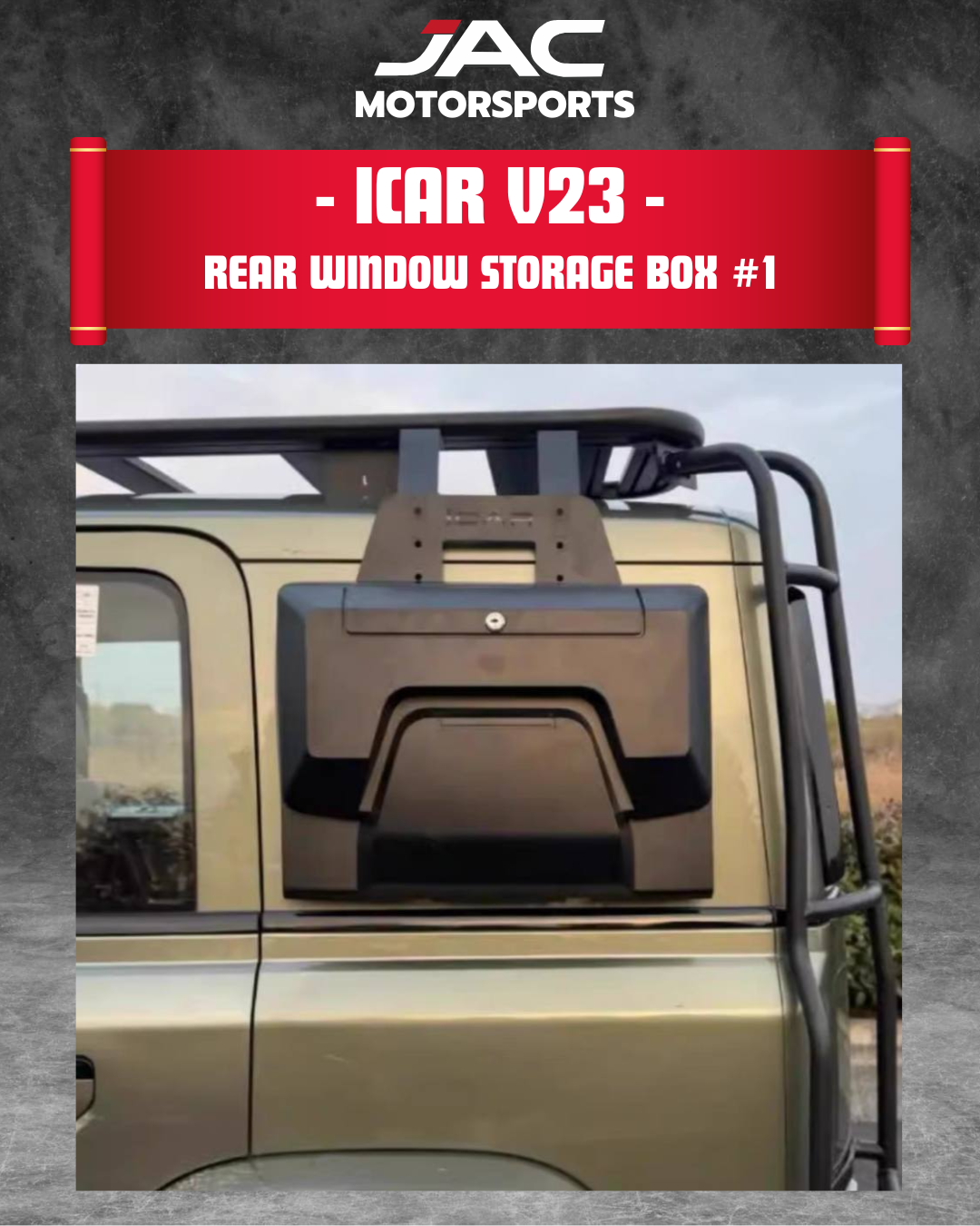 ICAR V23 STORAGE BOX #1