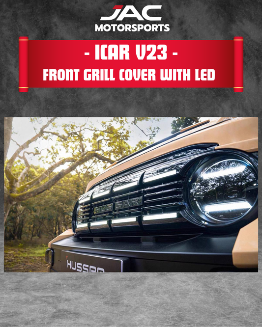 ICAR V23 FRONT GRILL COVER WITH LED