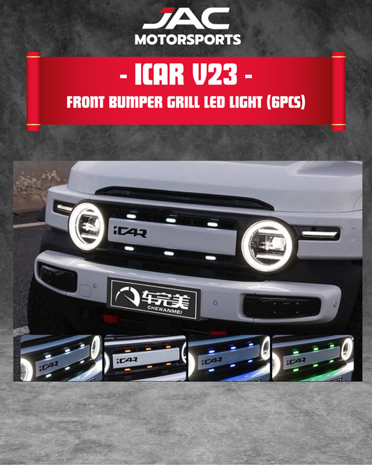 ICAR V23 FRONT GRILL LED (6 PCS)