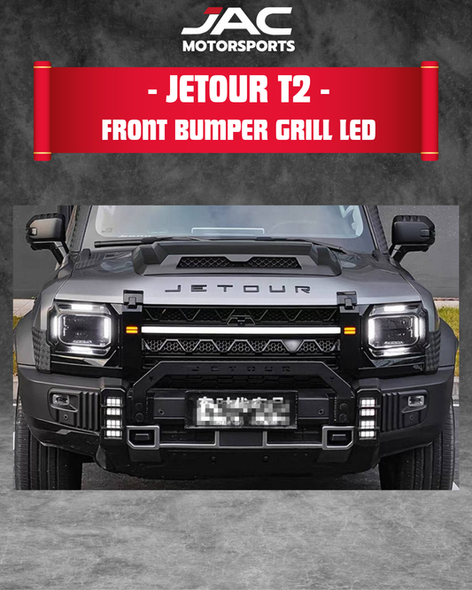 JETOUR T2 FRONT BUMPER GRILL LED