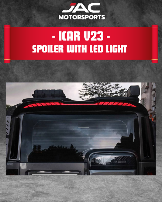 ICAR V23 SPOILER WITH LED LIGHT