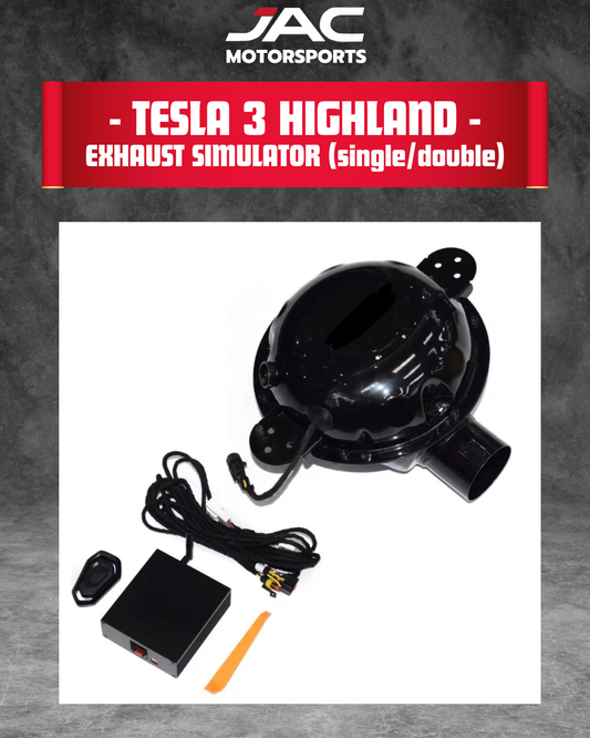 TESLA HIGHLAND EXHAUST SIMULATOR (DOUBLE)