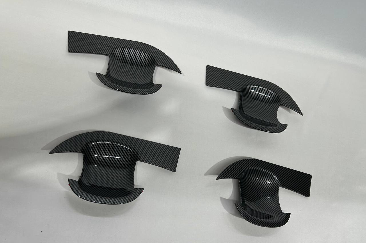 BYD M6 DOOR HANDLE COVER BOWL CARBON FIBER