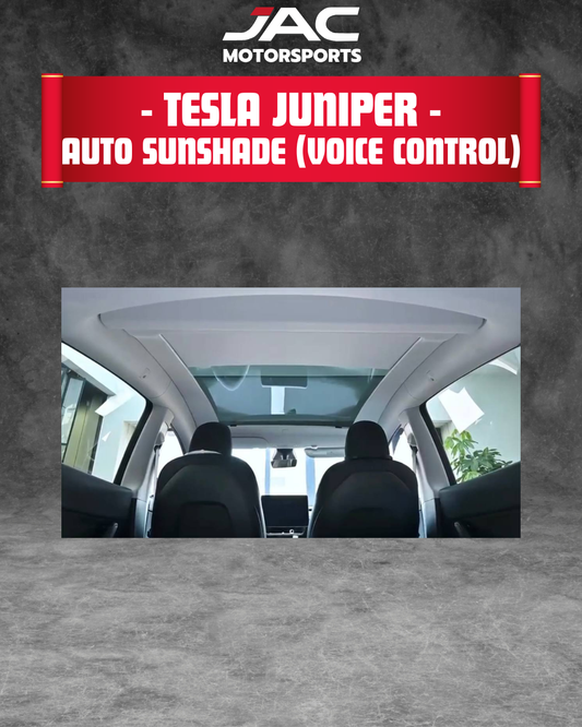 TESLA JUNIPER AUTO SUNSHADE (VOICE CONTROL)