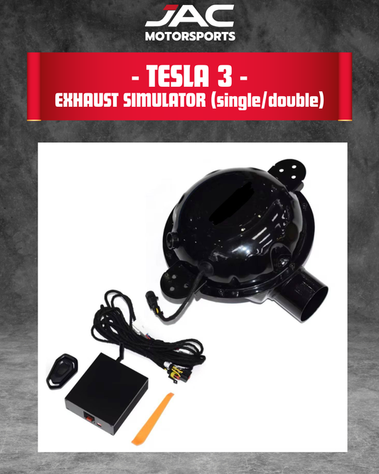 TESLA MODEL 3 EXHAUST SIMULATOR (DOUBLE)