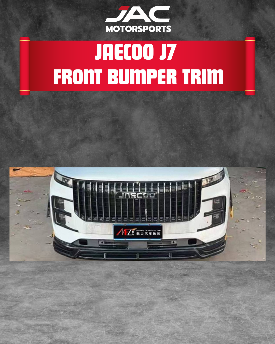 JAECOO J7 FRONT BUMPER TRIM