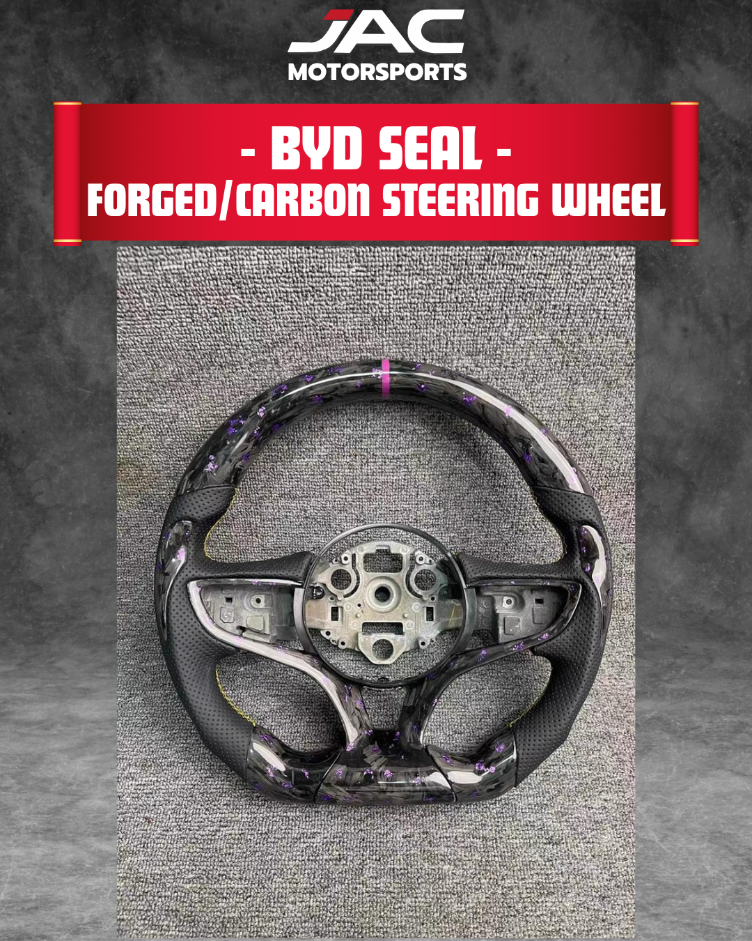 BYD SEAL FORGED CARBON STEERING
