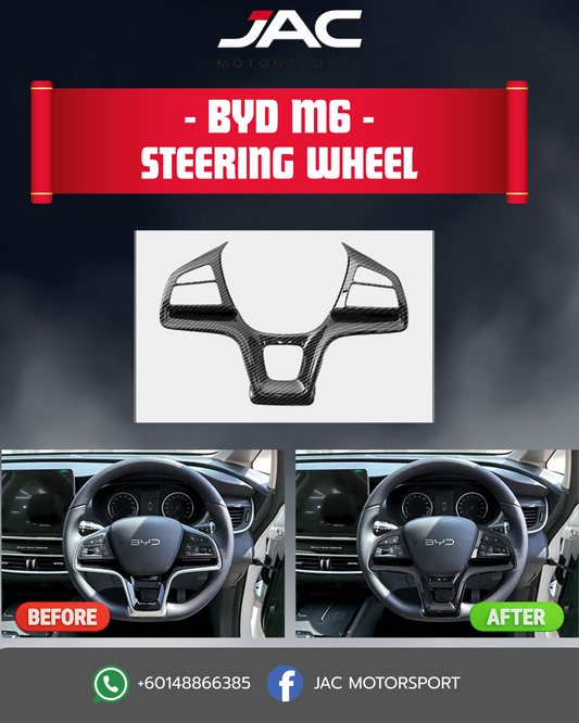 BYD M6 STEERING WHEEL TRIM
