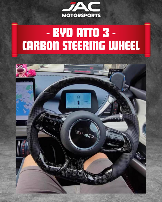 BYD ATTO 3 FORGED CARBON STEERING WHEEL