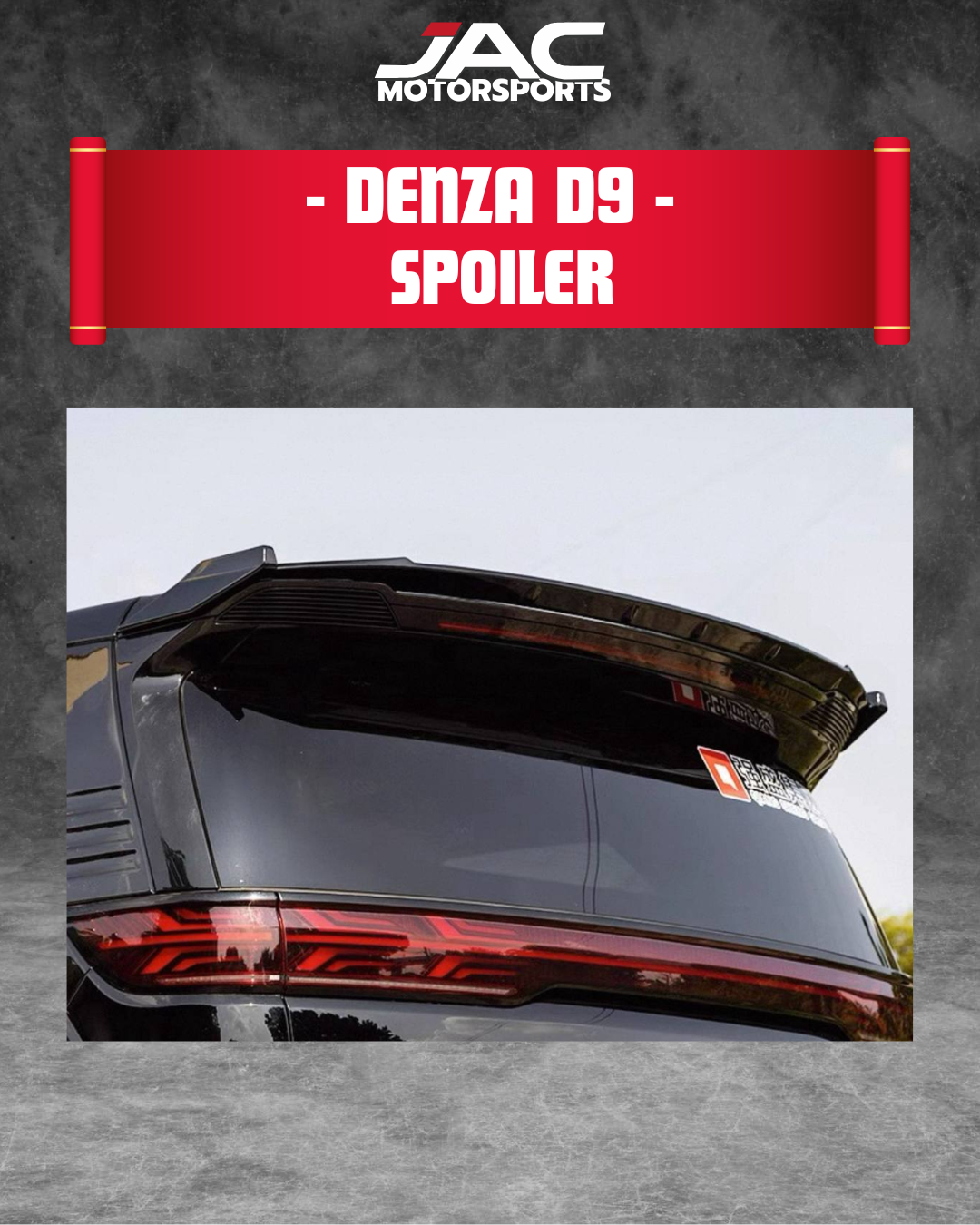 DENZA D9 SPOILER