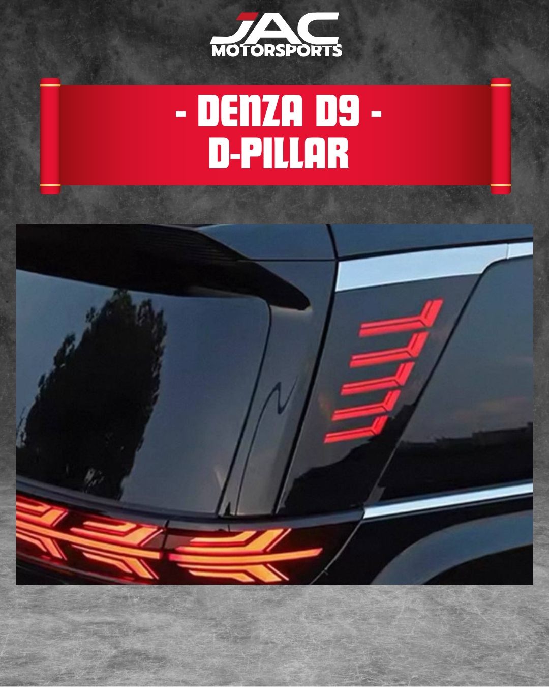 DENZA D9 D-PILLAR LED