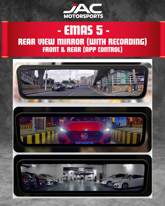 PROTON EMAS 5 REAR VIEW MIRROR (WITH RECORDING & APP)