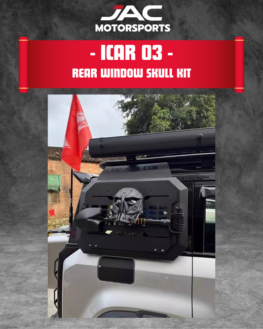ICAR 03 REAR WINDOW SKULL KIT