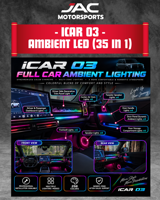 ICAR 03 AMBIENT LED (35 IN 1)