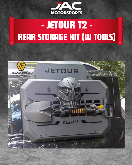 JETOUR T2 REAR STORAGE KIT (WITH TOOLS)