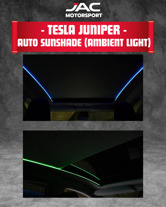 TESLA JUNIPER AUTO SUNSHADE (W RGB LED)