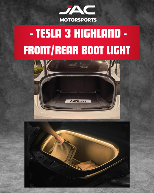 TESLA 3 HIGHLAND REAR/FRONT BOOT LED