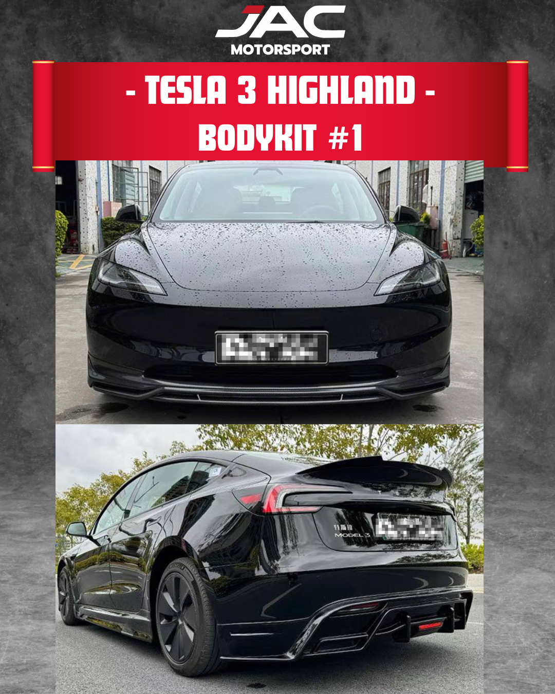 TESLA 3 HIGHLAND BODYKIT #1