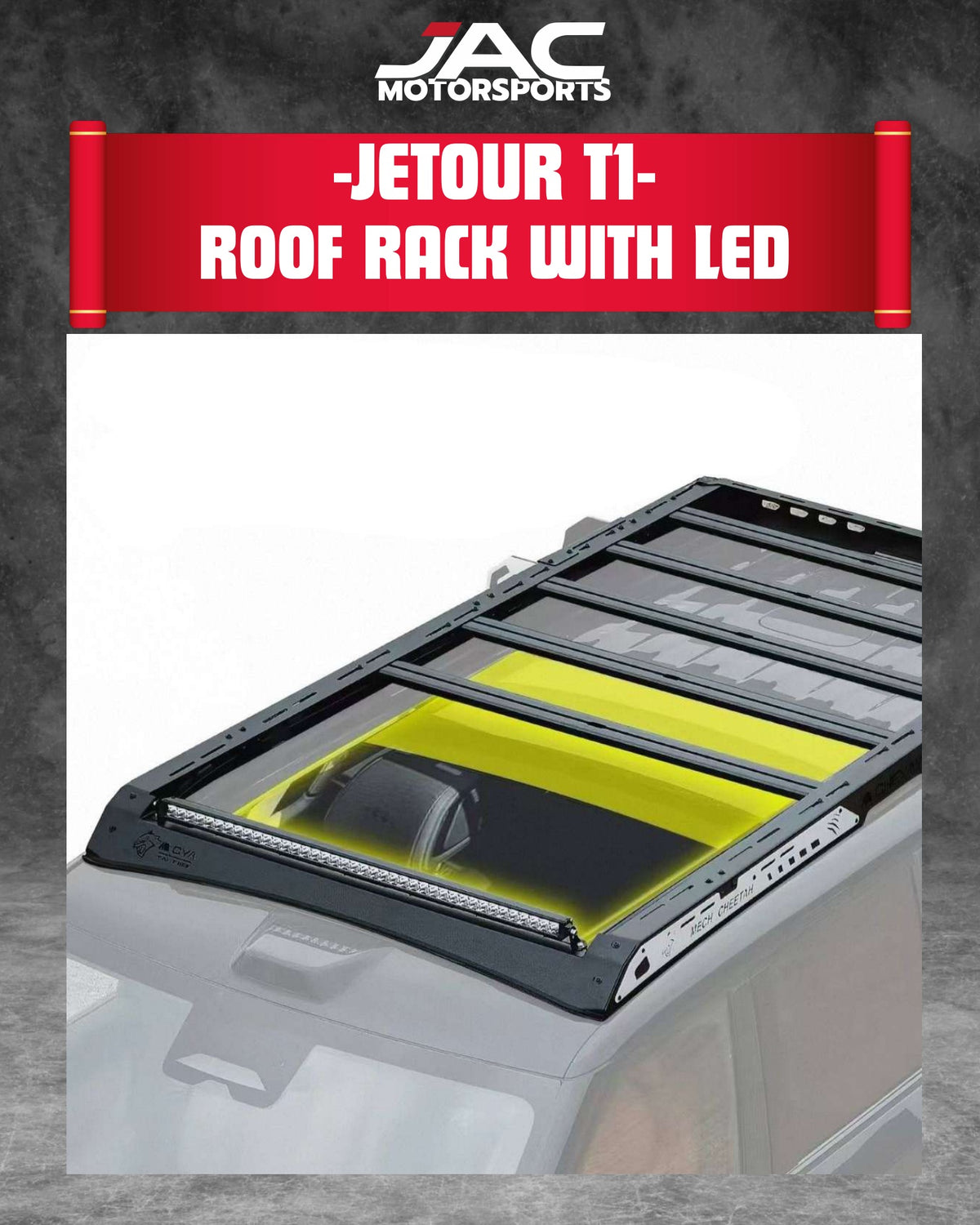 JETOUR T1 ROOF RACK WITH LED full catalog page