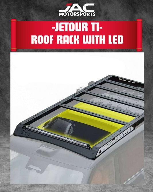JETOUR T1 ROOF RACK WITH LED full catalog page
