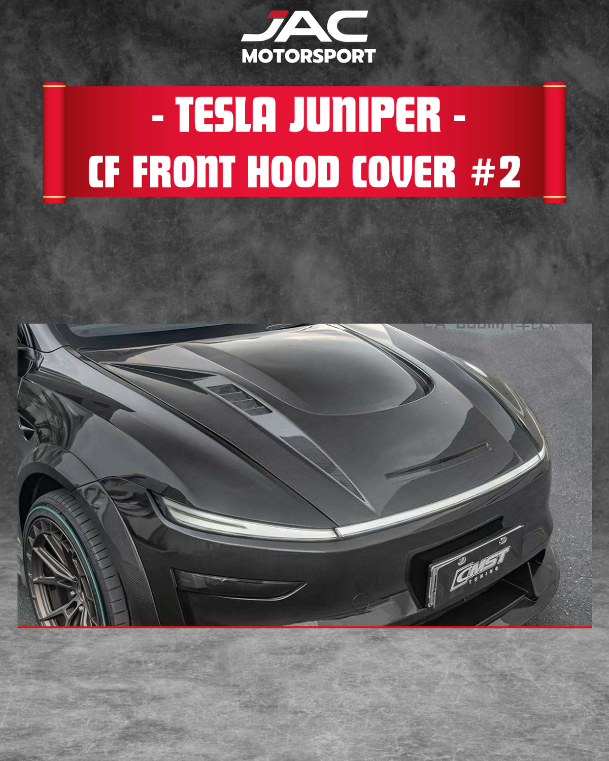 TESLA JUNIPER CF FRONT HOOD COVER #2 - whole catalogue page 13